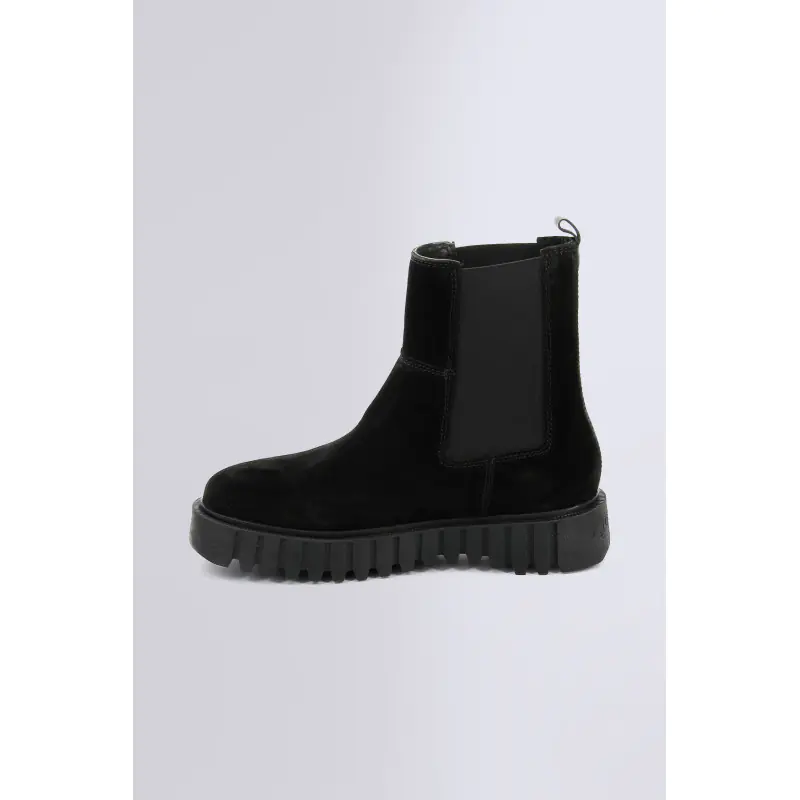 KICK FAVORITE NOIR BOOTS Cuir Femme