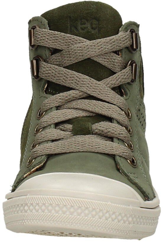 Keq Veterschoenen Hoog groen