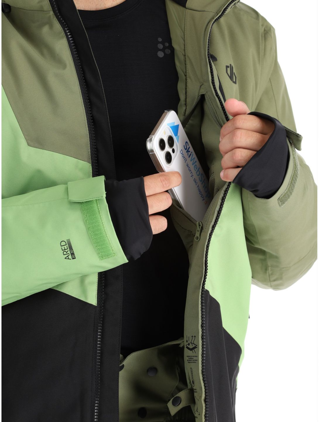 Baseplate II ski-jas heren