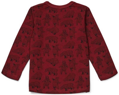 Luca & Lola Montay Langermet T-Skjorte 2-pack, Red