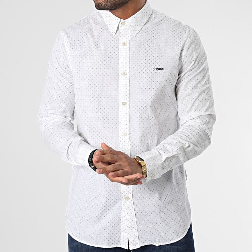Chemise Manches Longues M3RH22-W8BX1 Blanc