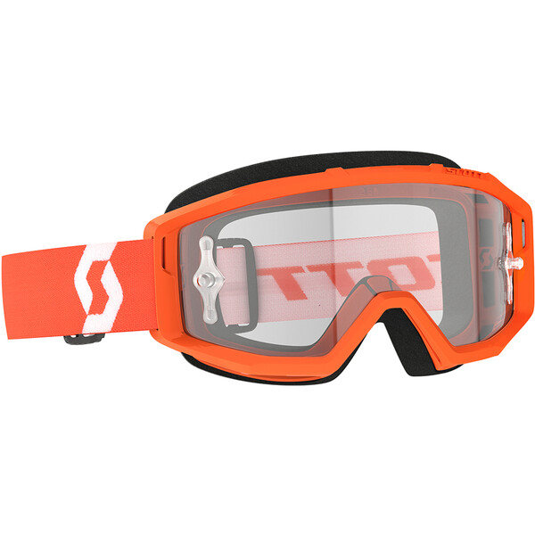Scott - Masque Primal Clear Orange / Blanc