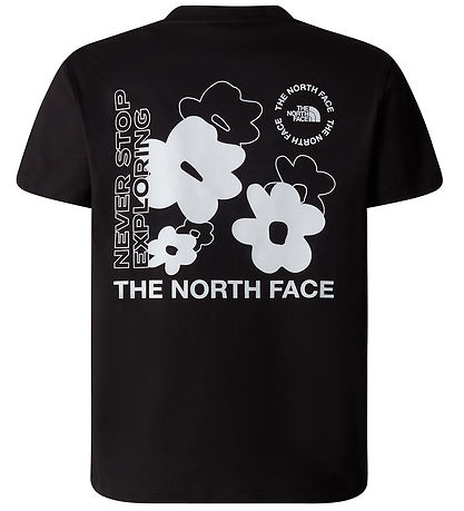 The North Face T-shirt - Flower Graphic - Sort