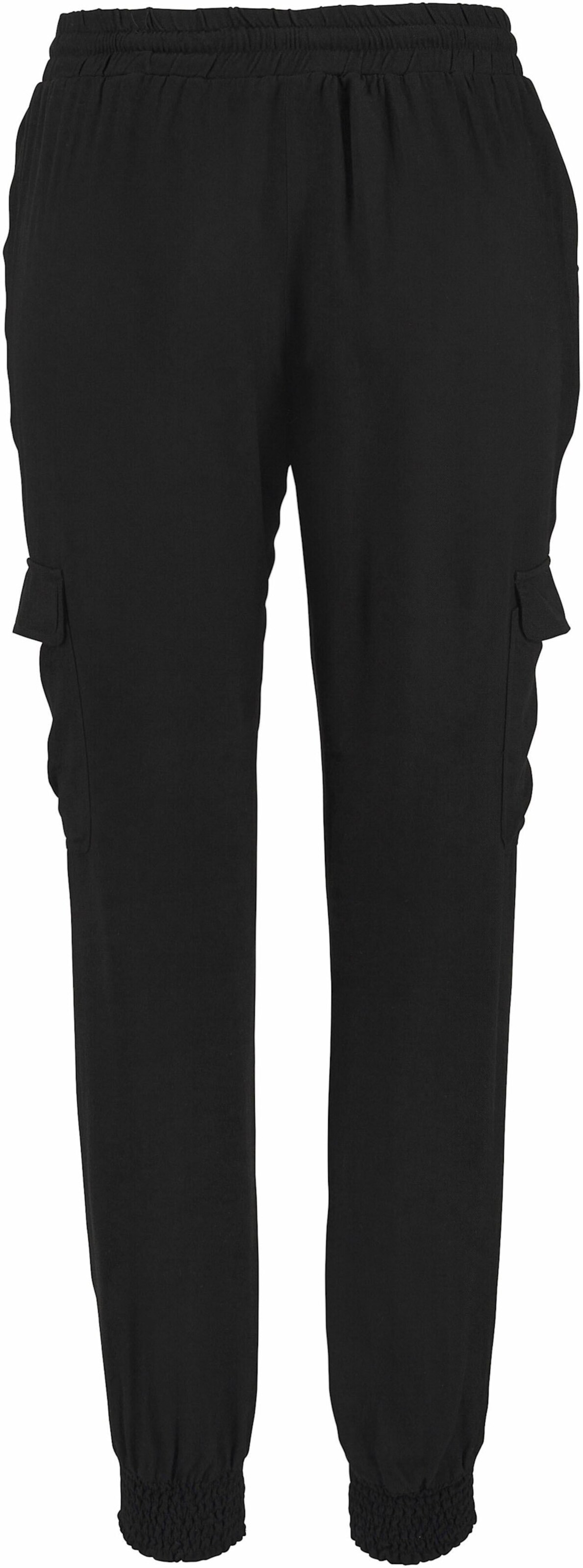 LASCANA Schlupfhose in schwarz
