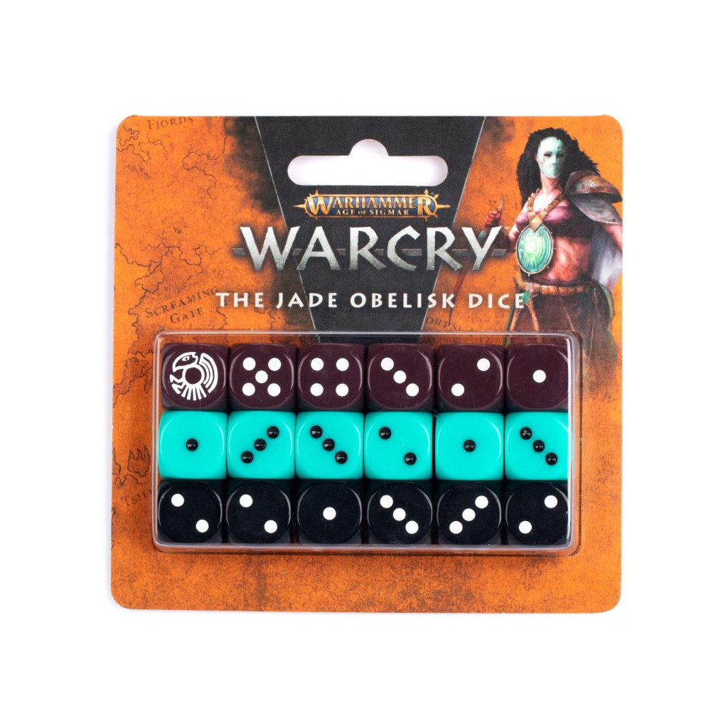 Warcry : The Jade Obelisk - Dice Set