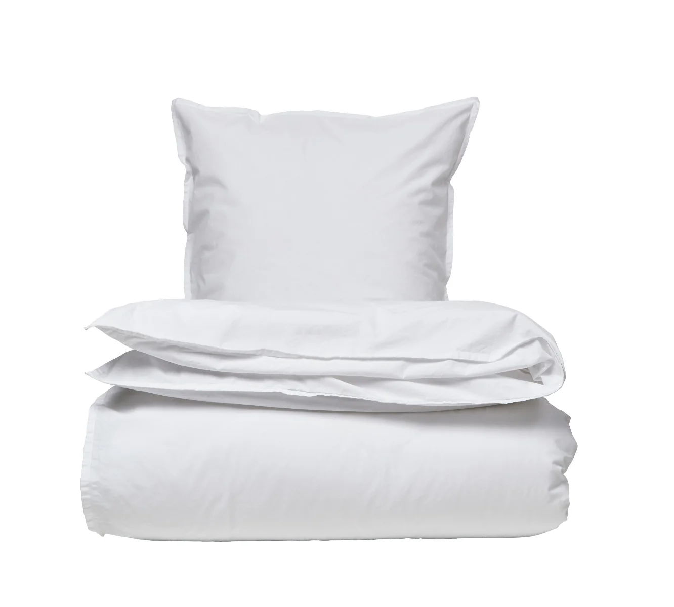 Bahne Interior  Pure Curly Percal sengetøj - hvid