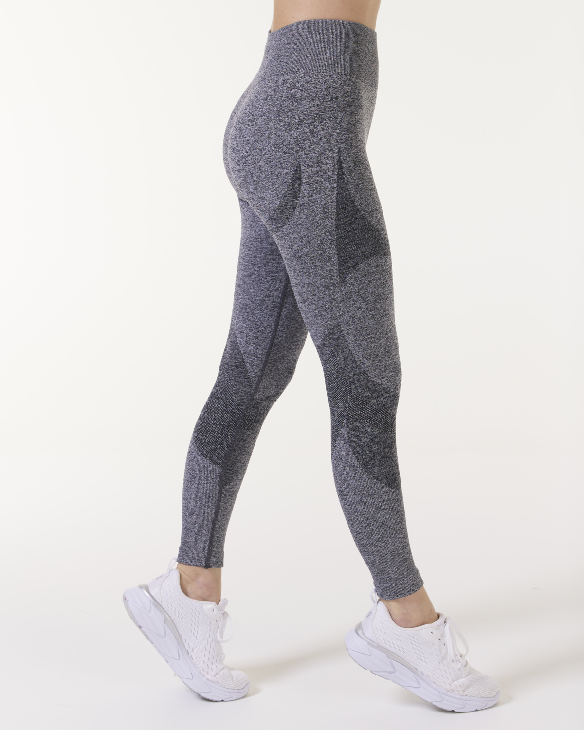 LEVITY Solar Seamless Tights Grey Melange