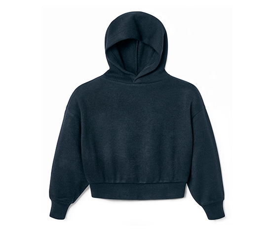 Kinder-Strickhoodie