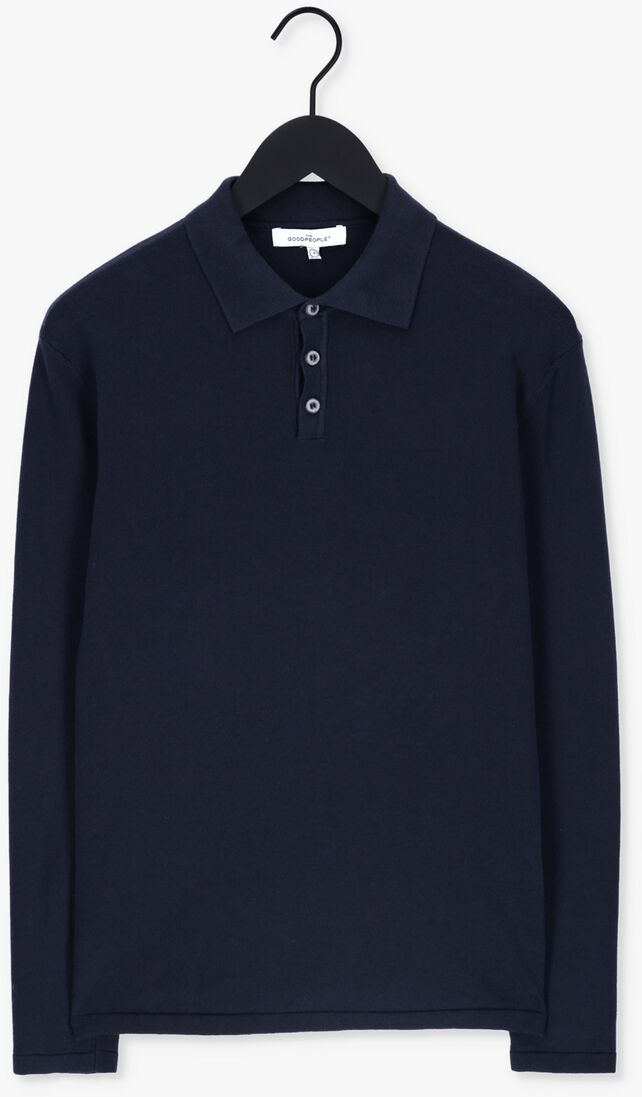 THE GOODPEOPLE donkerblauwe the goodpeople polo kai