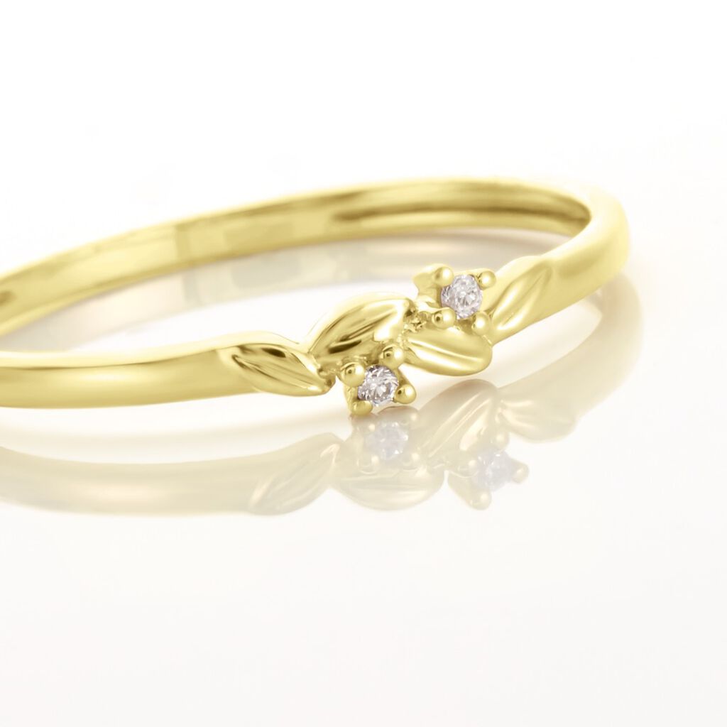 Bague Or Jaune Ulpia Diamants