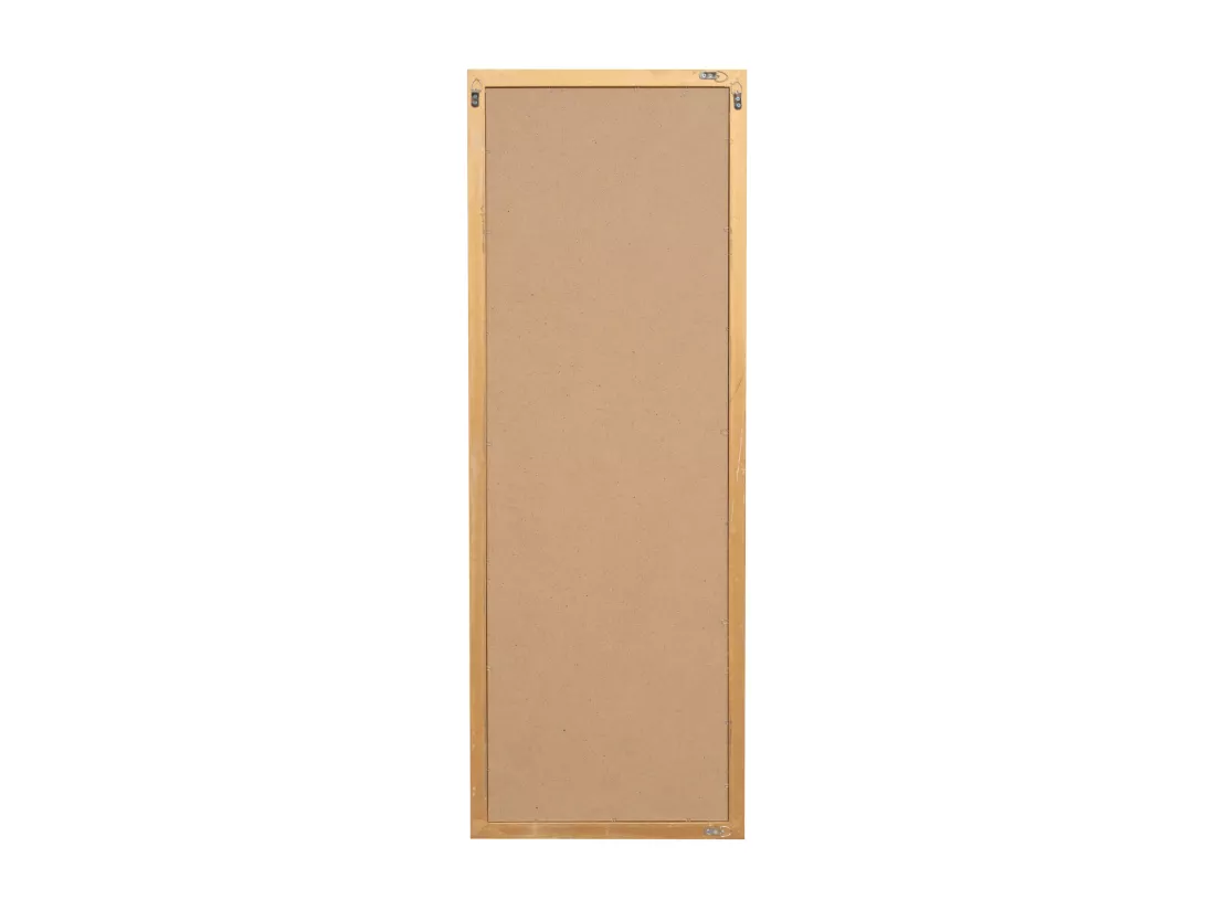 Miroir mural finition or antique - vertical/horizontal - Bois - 50x140 cm