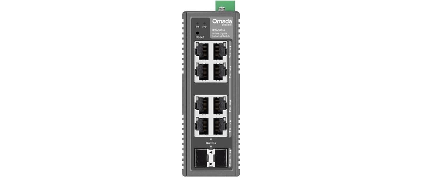Switch Omada IES208G 8 Port<br>TP-Link Omada IES208G Netzwerk-Switch Managed Gigabit Ethernet (10/100/1000)