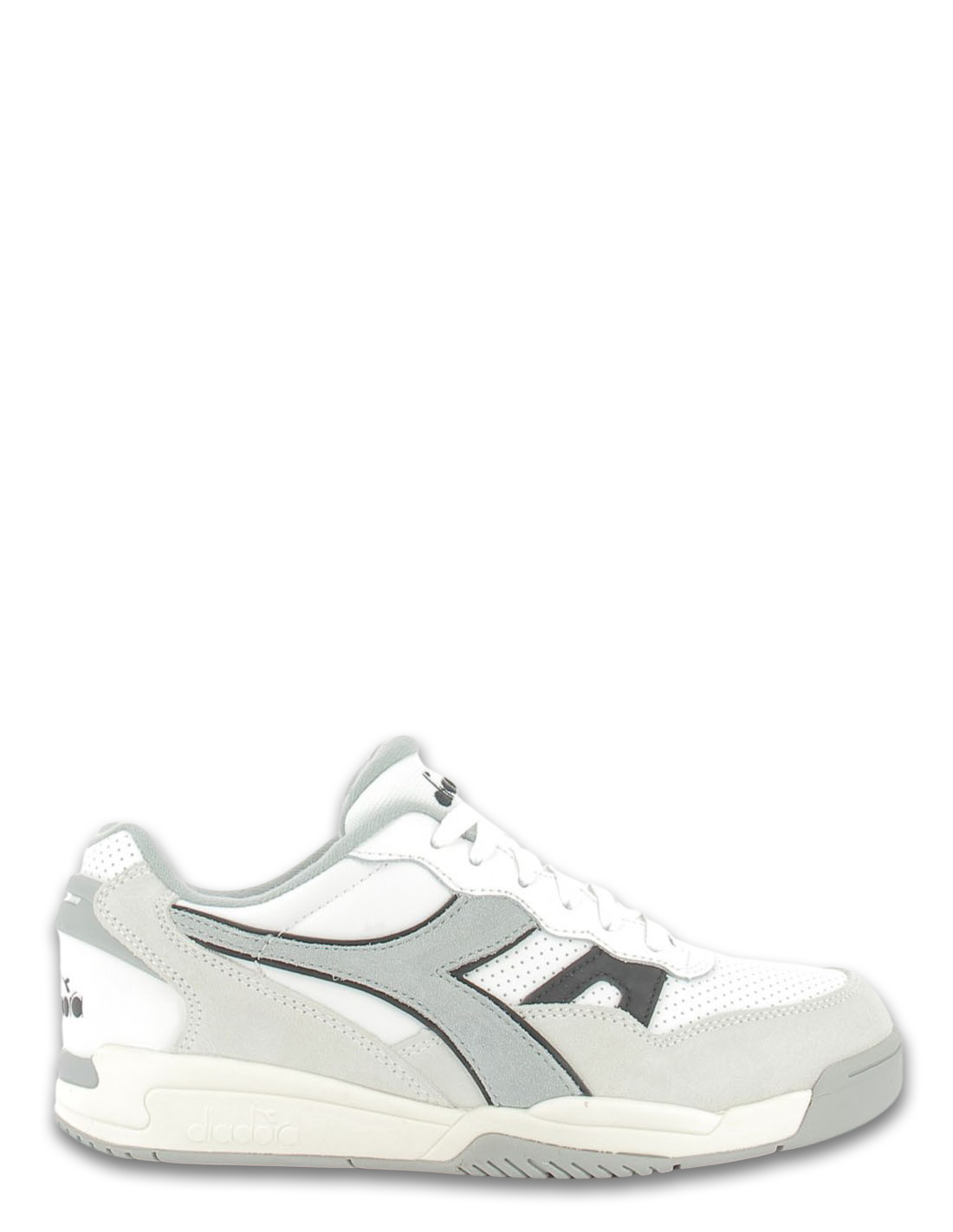 diadora Sneakers homme winner sl white cuir gris/blanc