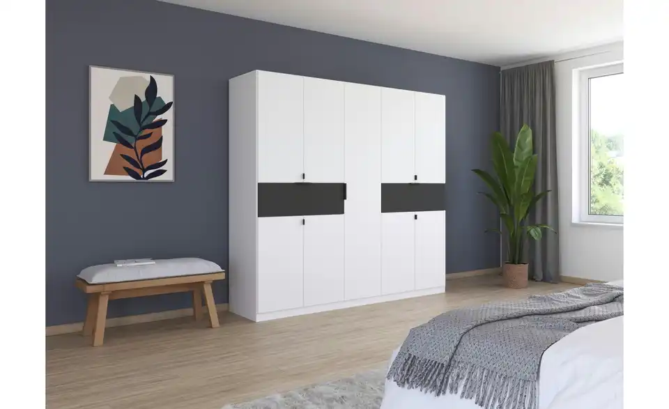 Drehtürenschrank 226 cm 9 Stück