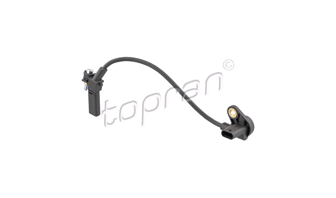 Impulsensor, krumtapaksel