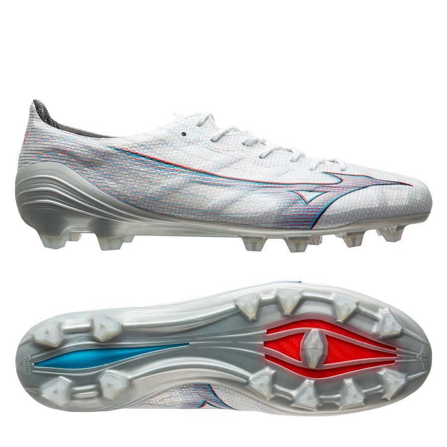 Mizuno Alpha Made in Japan FG/AG - Blanc/Rouge