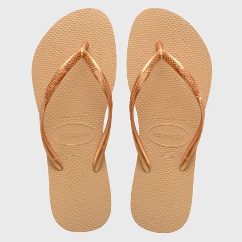 Tongs Femme Slim Beige