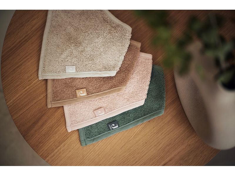 Jollein Dreieckstuch Frottee 2er Set Nougat Lätzchen für Kinder