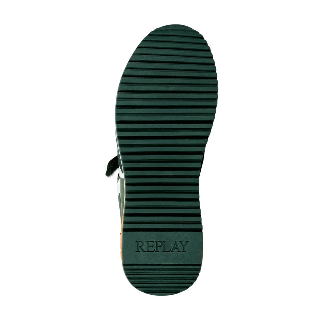 REPLAY Fiber jr boy 5sneakers groen/oranje