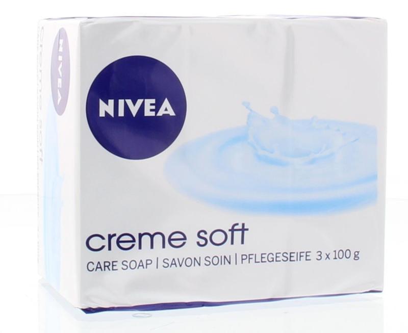 Nivea Zeeptablet Crèmesoft 300g
