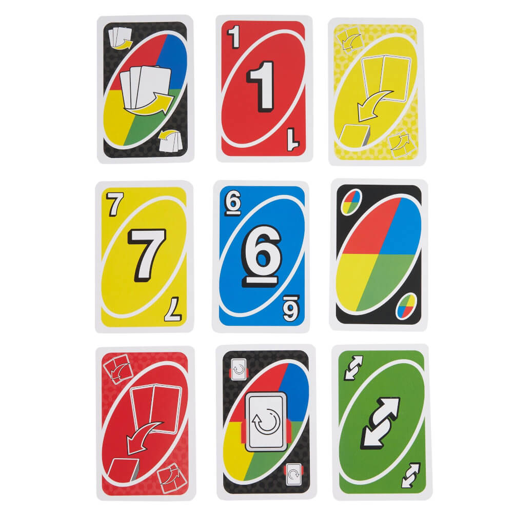 Mattel HCC21 UNO Triple Play