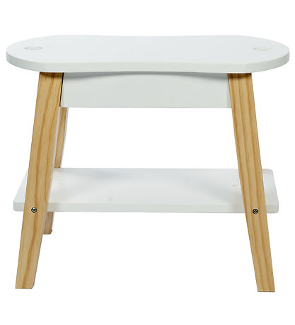 by ASTRUP Styling Skammel Til K?phest - hvid