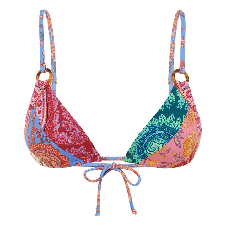 Boteh Haut de Maillot Kaleido Patchwork | Rose