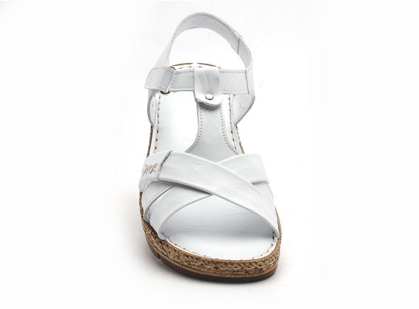 Andrea conti nu pieds plats femme 1889615 blanc