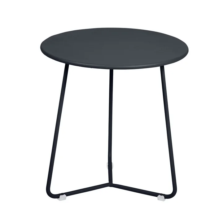 Fermob - Cocotte Beistelltisch / Hocker, Ø 34 cm x H 36 cm, anthrazit