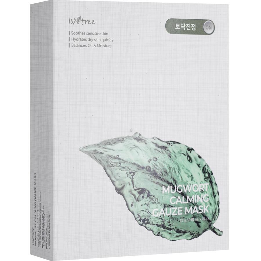 Isntree Mugwort Calming Gauze Mask 10pcs