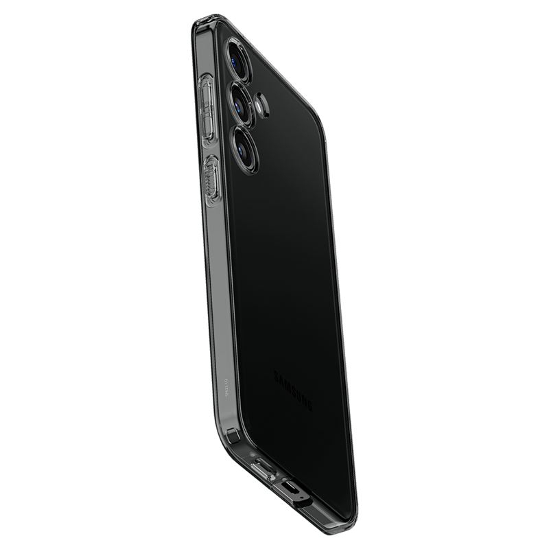 Samsung Galaxy S24  Plus Liquid Crystal Case Gummi Hülle (ACS07324) - Space Crystal (Grau / Transparent)