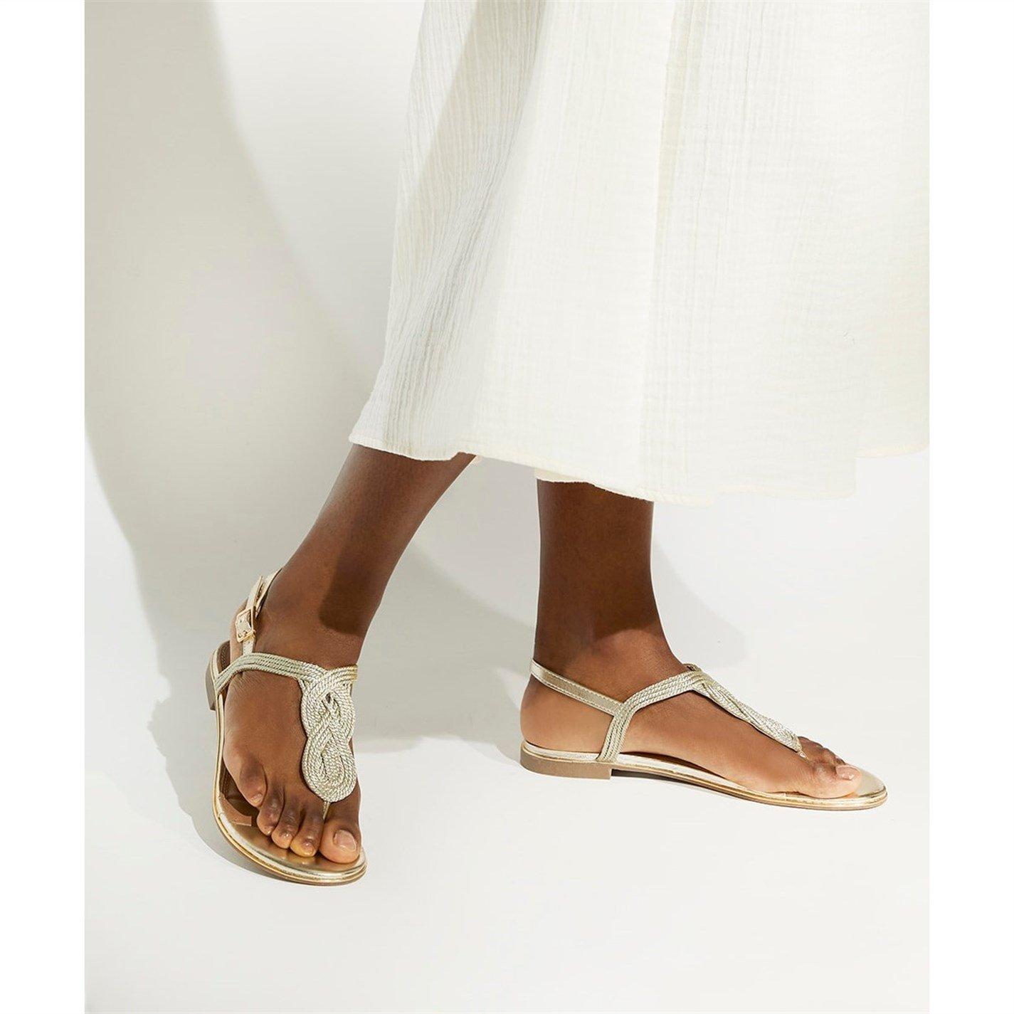 Dune London Logics Flat Sandals