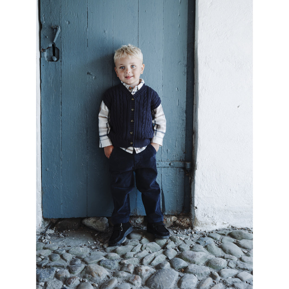 Køb Hust & Claire More Navy Tage Corduroy