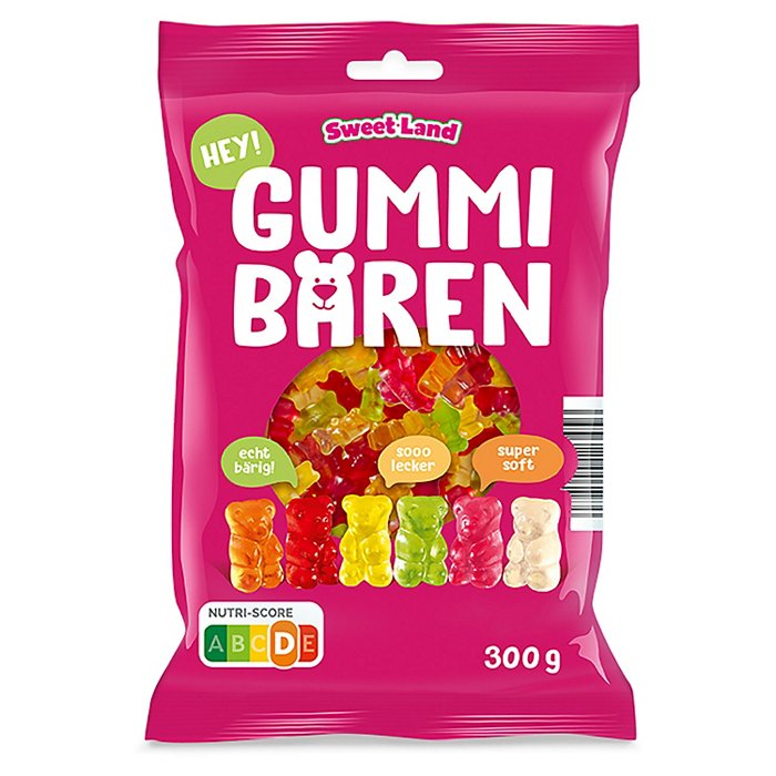 SWEET LAND Gummibären 300 g