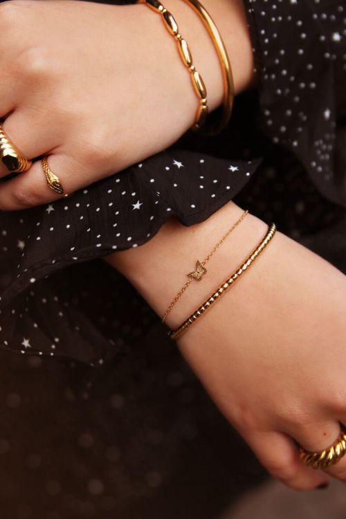Bangle geribbeld small
