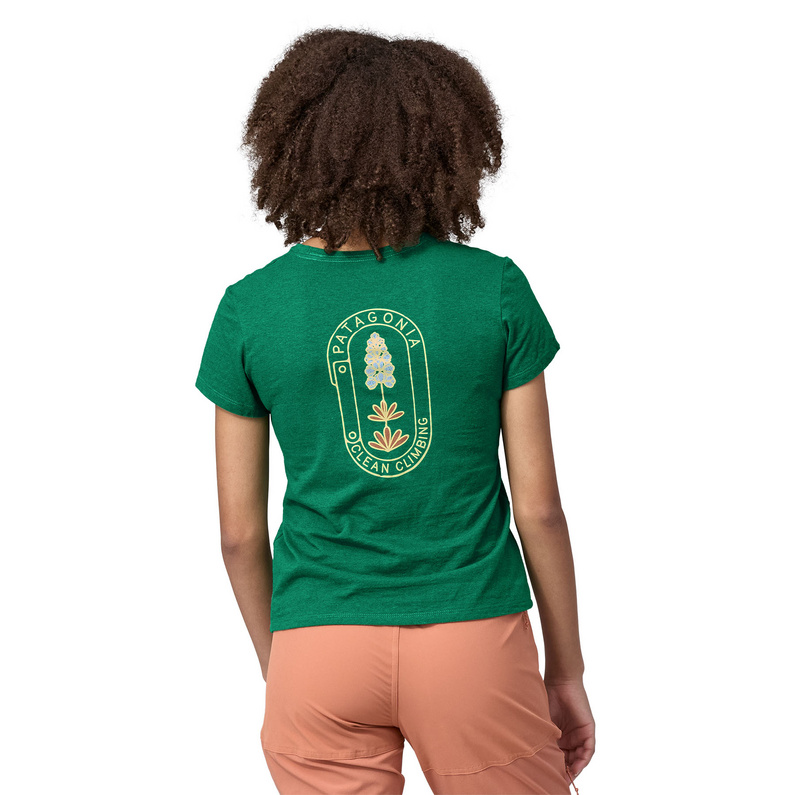 Patagonia Damen Clean Climb Bloom T-Shirt