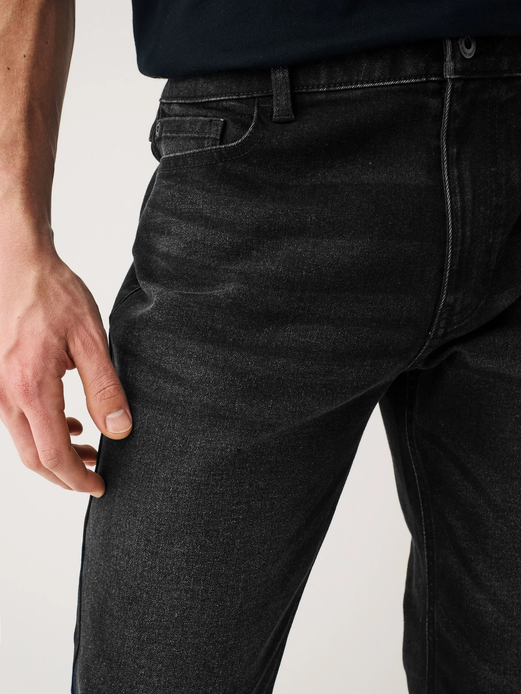 Zwart - Musthave stretchjeans