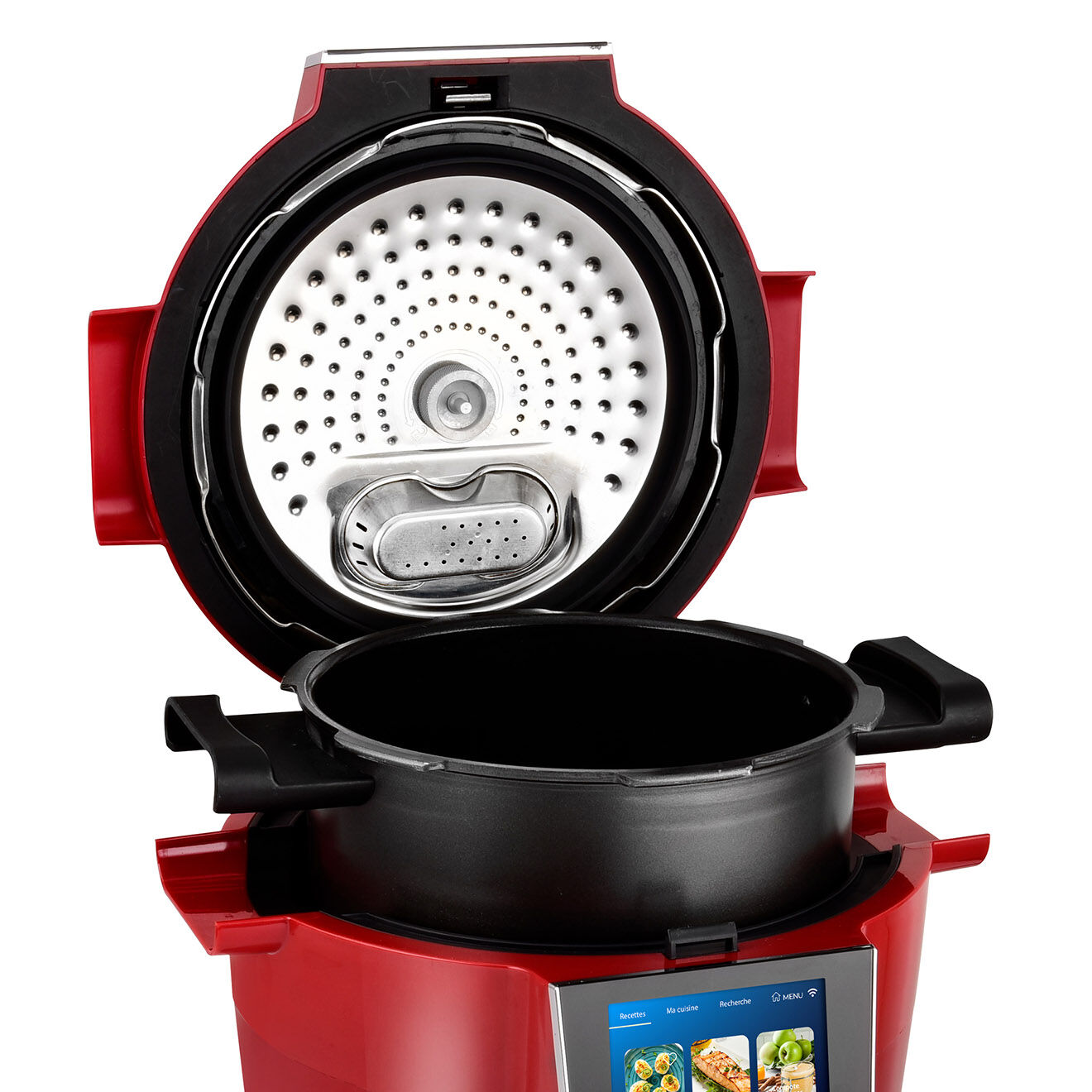 Kitchencook Autocuiseur intelligent avec connexion WIFI rouge - 5 L
