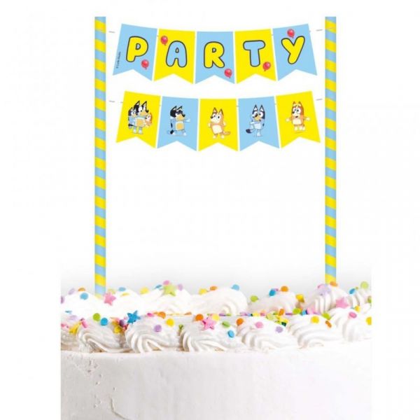 Amscan Topper para Bolo de Festa Bluey