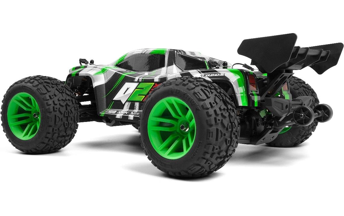 Stadium Truck Quantum2 XT Flux Grün , 1:10<br>Off-Road RC Modell mit Brushless Allradantrieb