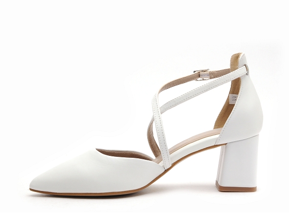 Tamaris escarpins femme 22458 42 blanc