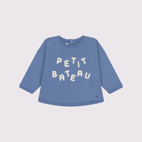 Sweatshirt en molleton   Beach        12 mois   de               Petit Bateau