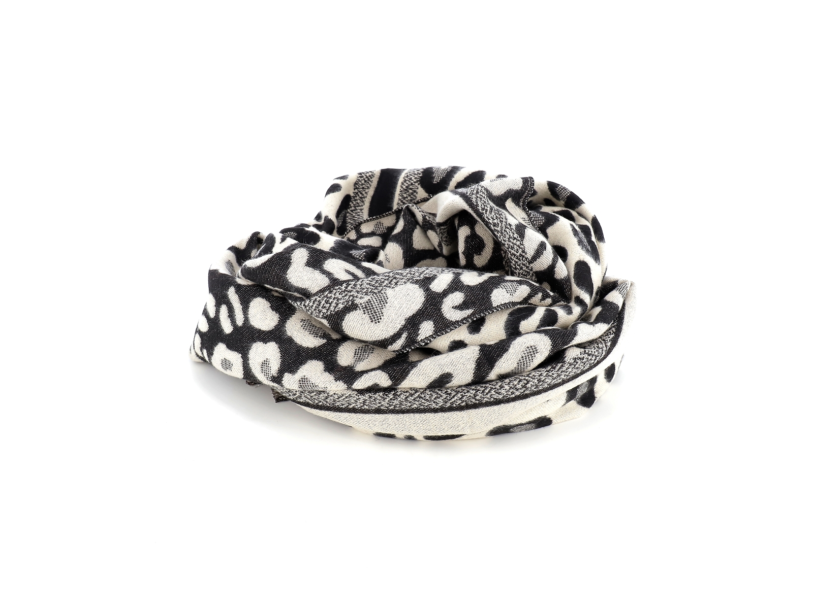 M brand-77343 Textile Noir Blanc