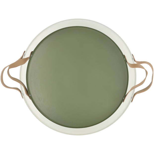 Blokker dienblad Japandi 28cm - groen