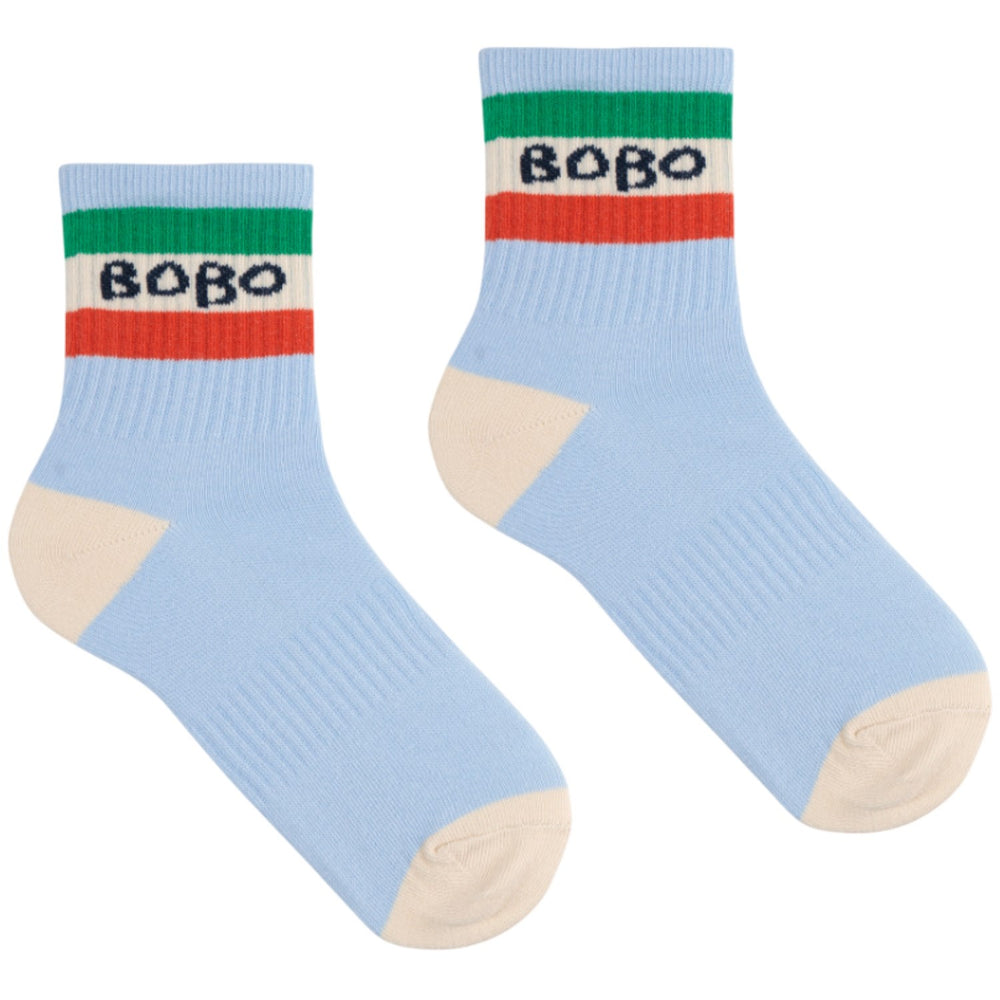 Køb Bobo Choses Multicolor Kort Strømper 2-Pak