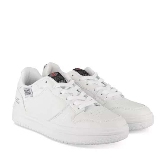 Baskets BLANC COTTON BELT