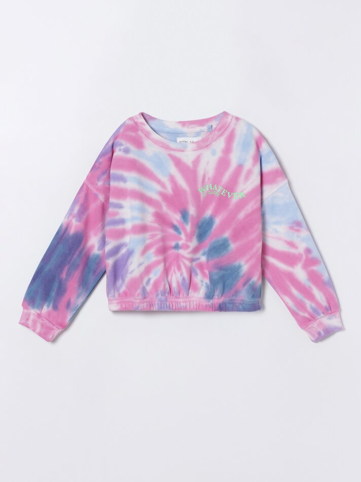 Moletom tie-dye - Azul Comissária de Bordo