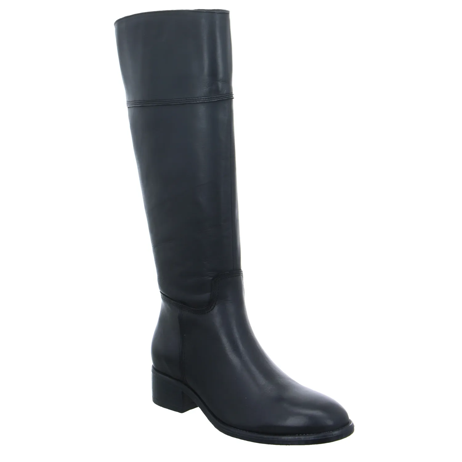 SCHUHENGEL Stiefel Schwarz Leder