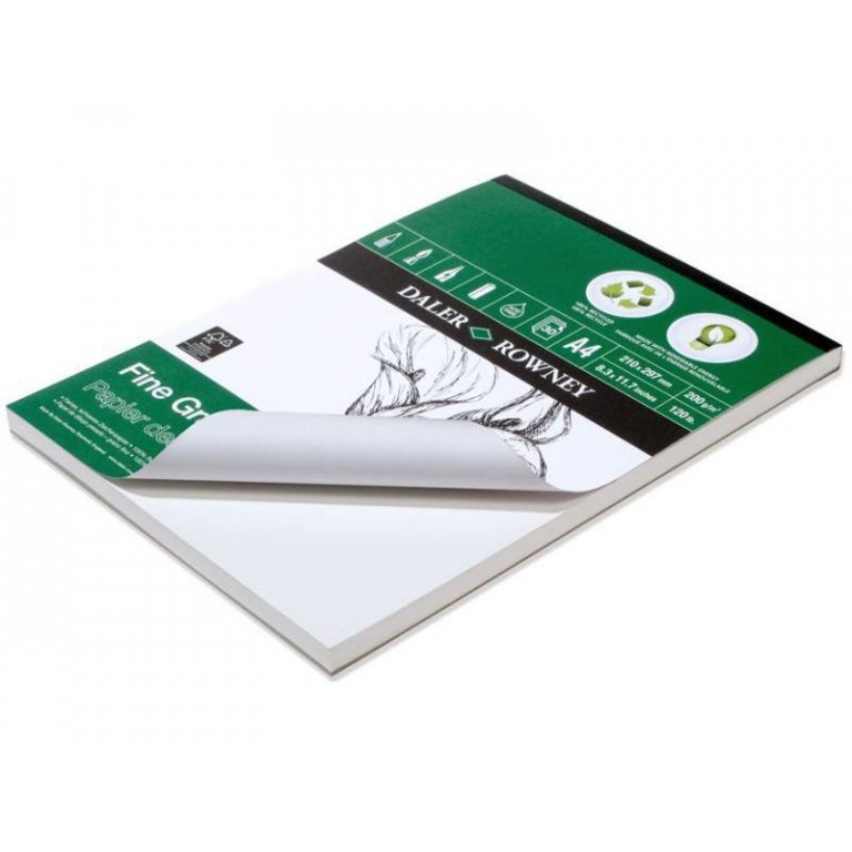 Daler-Rowney Mal-/Zeichenblock Eco, 200 g/m²