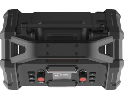 PerfecPro ROCKTAGON bouwplaatsradio met DAB+ en FM, Bluetooth, AUX-ingang en USB-ingang, OCT-18V